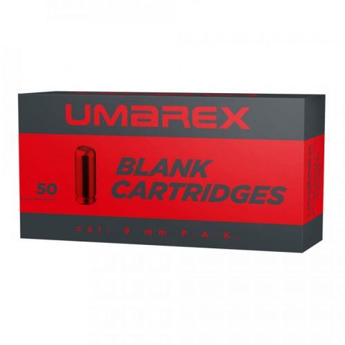 Akustické náboje Umarex® / 9 mm PA Blanc / 50 ks (Barva: Vícebarevná)
