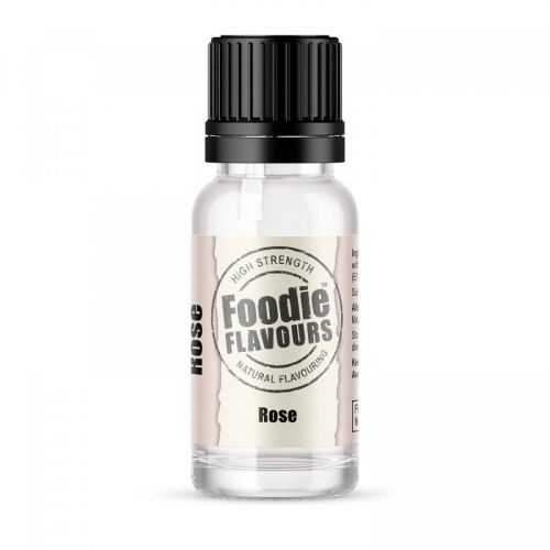 Přírodní koncentrované aroma 15ml růže Foodie Flavours