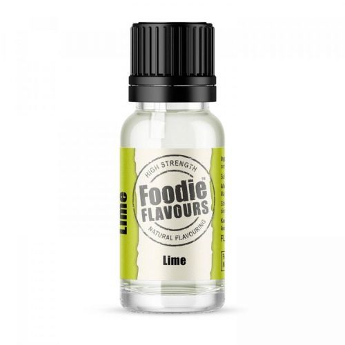 Přírodní koncentrované aroma 15ml limetka Foodie Flavours