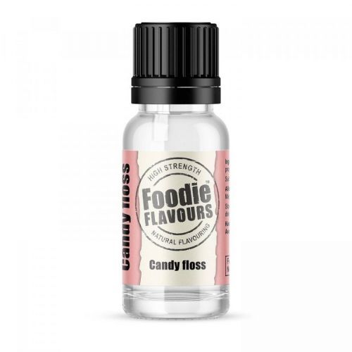 Přírodní koncentrované aroma 15ml cukrová vata Foodie Flavours