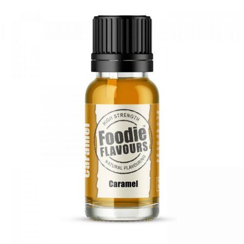 Přírodní koncentrované aroma 15ml karamel Foodie Flavours