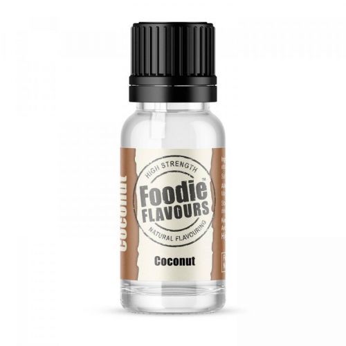 Přírodní koncentrované aroma 15ml kokos Foodie Flavours