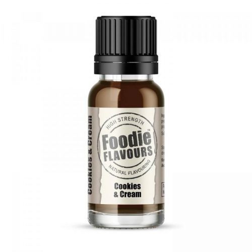 Přírodní koncentrované aroma 15ml sušenky a krém Foodie Flavours