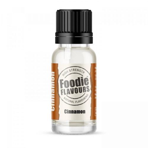 Přírodní koncentrované aroma 15ml skořice Foodie Flavours