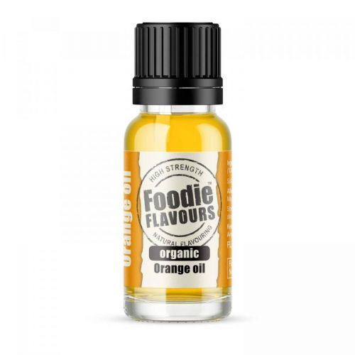 Přírodní koncentrované aroma 15ml pomerančový olej Foodie Flavours