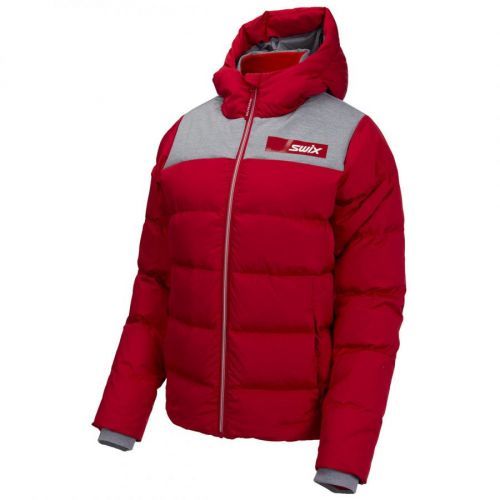 Dámská zimní bunda Swix Focus Down W Velikost: M / Barva: červená