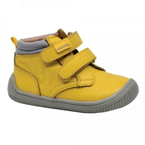 chlapecké celoroční boty Barefoot TENDO YELLOW, Protetika, žlutá - 21