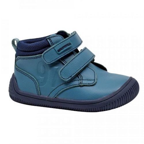 chlapecké celoroční boty Barefoot TENDO DENIM, Protetika, modrá - 21