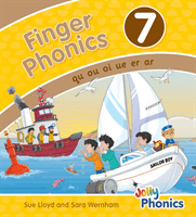 Finger Phonics Book 7 - in Precursive Letters (British English edition) (Wernham Sara)(Board book)