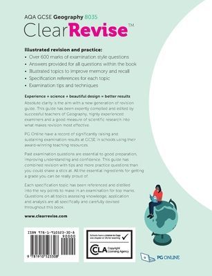 ClearRevise AQA GCSE Geography 8035 (PG Online)(Paperback / softback)