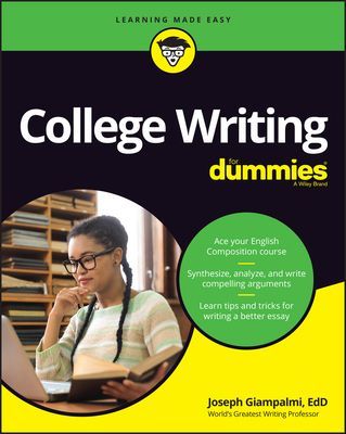 College Writing For Dummies (Giampalmi Joe)(Paperback / softback)