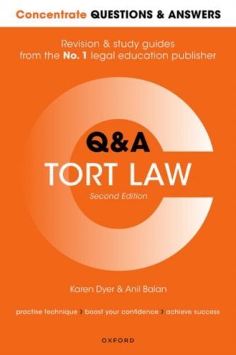 Concentrate Questions and Answers Tort Law - Law Q&A Revision and Study Guide (Dyer Karen (Formerly Senior Lecturer University of Portsmouth))(Paperback / softback)