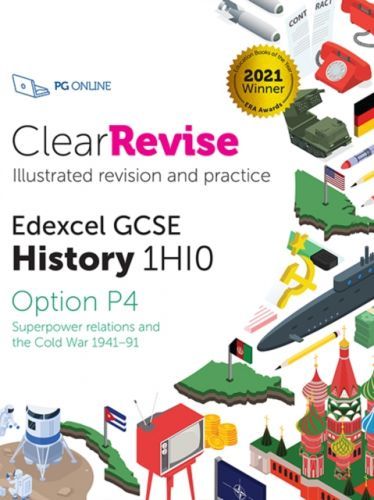 ClearRevise Edexcel GCSE History 1HI0 Superpower relations and the Cold War (PG Online)(Paperback / softback)