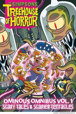 Simpsons Treehouse of Horror Ominous Omnibus Vol. 1: Scary Tales & Scarier Tentacles (Groening Matt)(Pevná vazba)