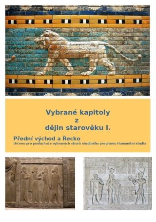 Vybrané kapitoly z dějin starověku I. - Lepeška Jan - e-kniha