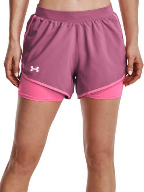 Šortky Under Armour UA Fly By 2.0 2N1 Short-PNK