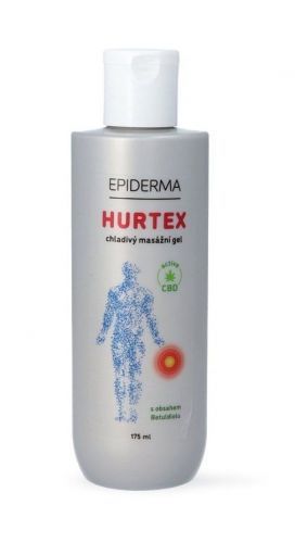 Epiderma Hurtex CBD chladivý masážní gel 175 ml