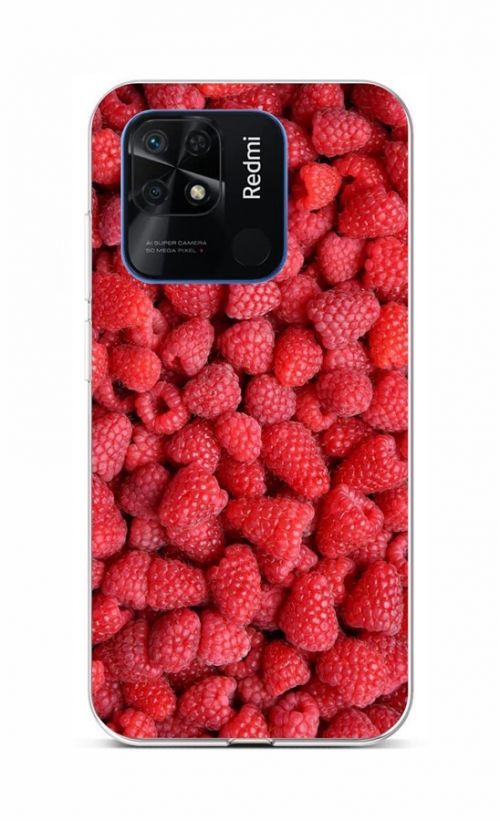 Kryt TopQ Xiaomi Redmi 10C Maliny 76216