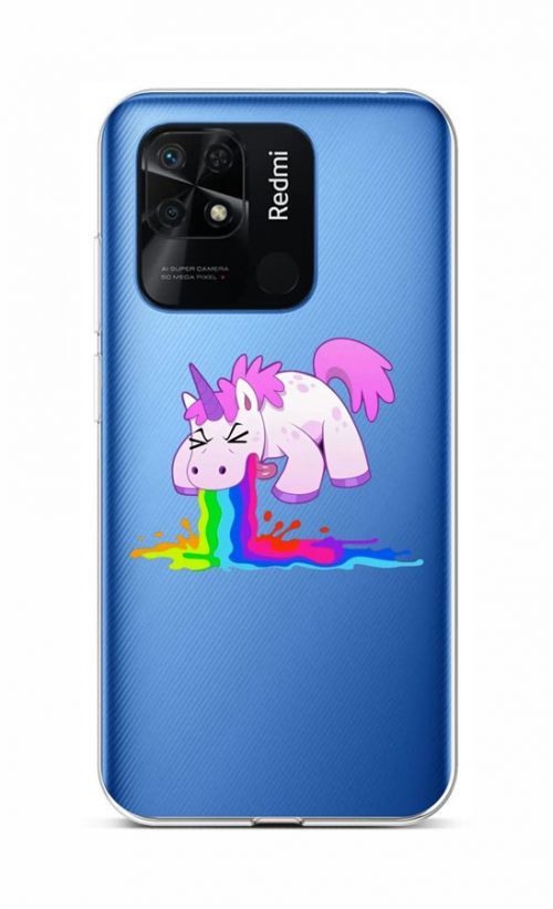 Kryt TopQ Xiaomi Redmi 10C Rainbow Splash 76139