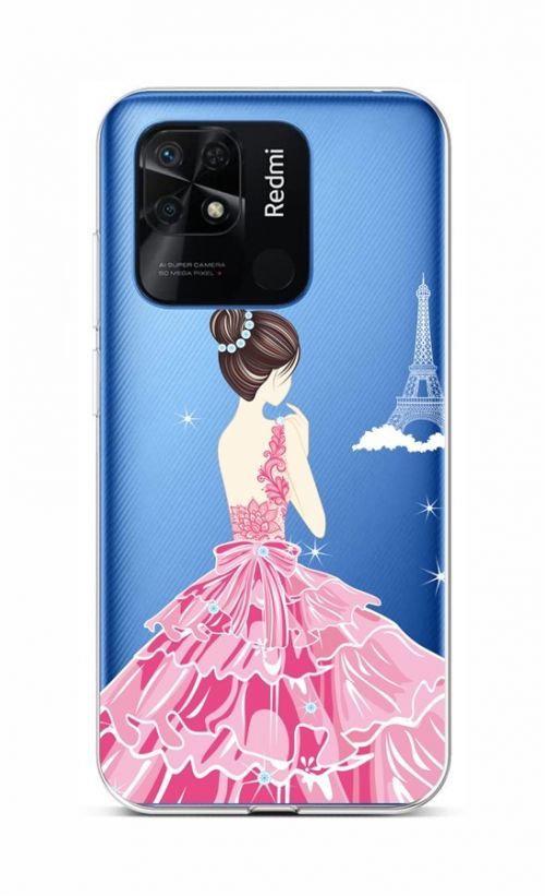 Kryt TopQ Xiaomi Redmi 10C Pink Princess 76089
