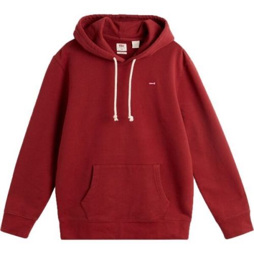 Levi's NEW ORIGINAL HOODIE CORE Pánská mikina, červená, velikost XL