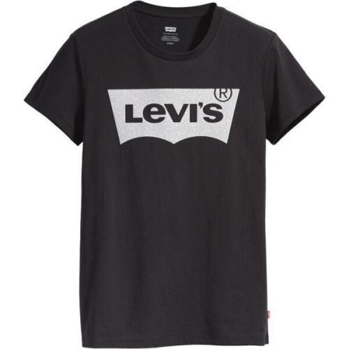 Levi's CORE THE PERFECT TEE Dámské tričko, černá, velikost L