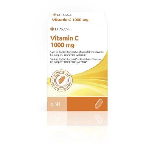 LIVSANE Vitamin C 1000mg tbl.30