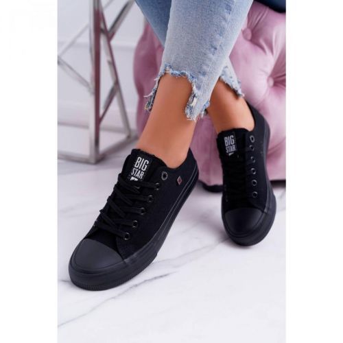 Dámské klasické tenisky Big Star - černé