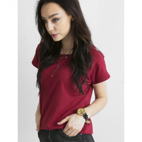 Basic maroon T-shirt