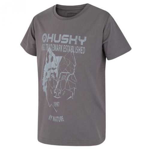 Children's functional T-shirt HUSKY Tash K dark. calculus