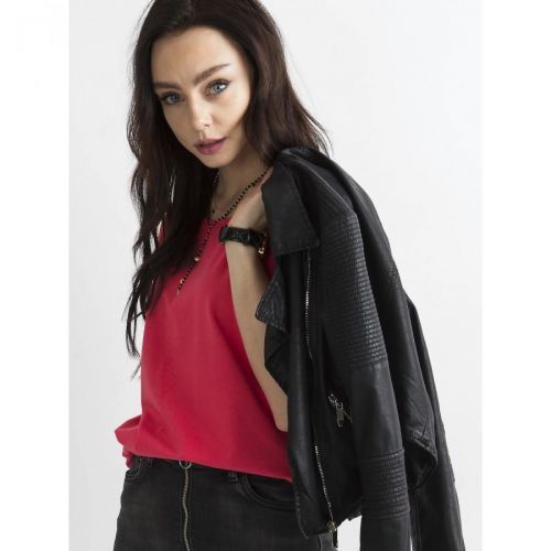 Circle dark coral t-shirt