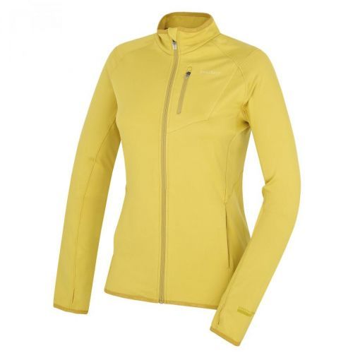 Women's sweatshirt with zip HUSKY Tarp L St. green