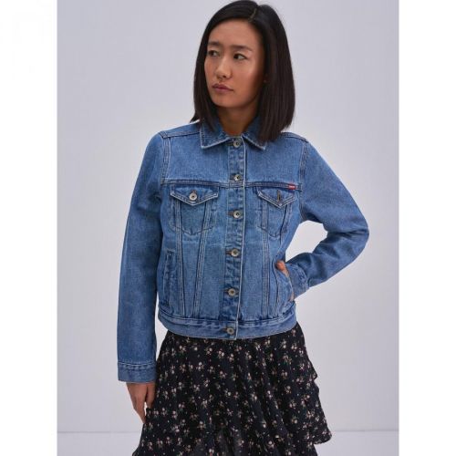 Big Star Woman's Jacket 130297  Denim