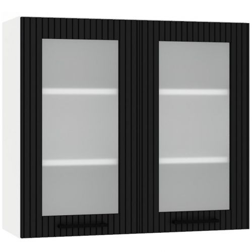 Kuchyňská skříňka Kate ws80 černý puntík