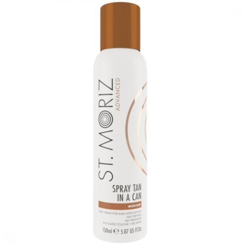 St. Moriz Průhledný samoopalovací sprej Medium Advanced Pro Gradual (Spray Tan in a Can) 150 ml