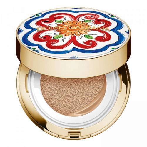 Dolce & Gabbana Make-up v houbičce SPF 50 Solar Glow (Healthy Glow Cushion Foundation) - náplň 11,5 ml 110 Pearl