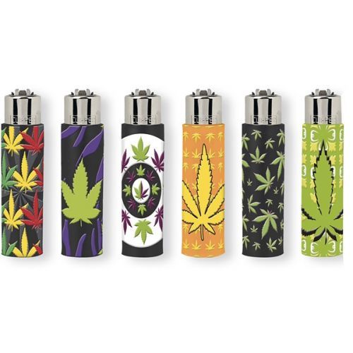 Zapalovač Clipper FCP11RH Pop Covers Weed Fun