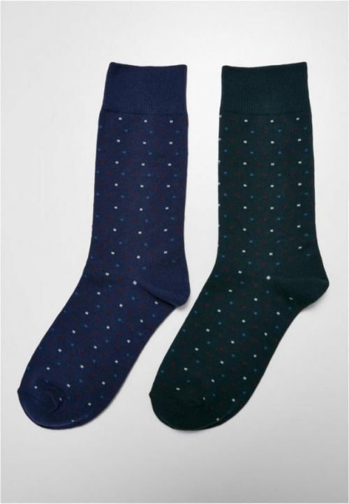 Multicolor Small Dots Socks 2-Pack 43-46