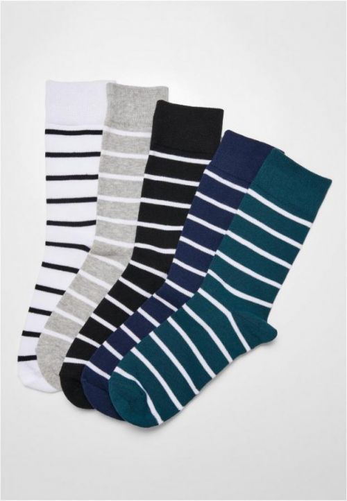 Small Stripes Socks 5-Pack 43-46