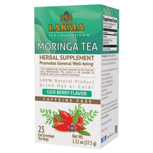 LAKMA Herbal moringa goji berry 25 sáčků