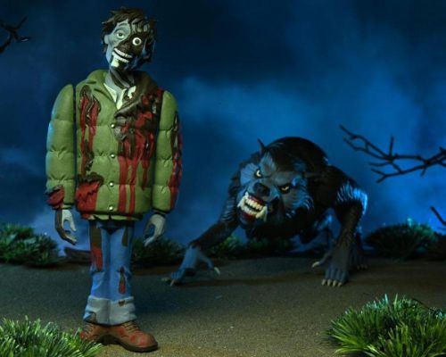 NECA | An American Werewolf in London - sběratelské figurky Toony Terrors Jack & Kessler Wolf 15 cm