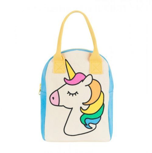 Fluf Obědová taška na zip Unicorn