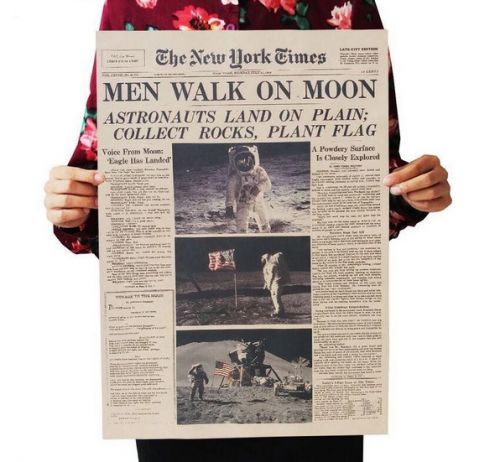 Plakát: Muž na měsíci