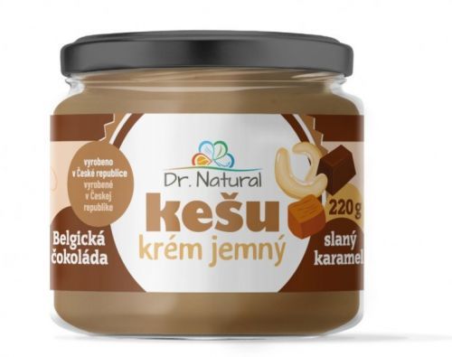 Dr. Natural Kešu krém belgická čokoláda slaný karamel 220 g
