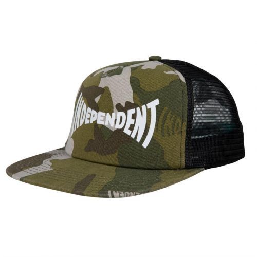 kšiltovka INDEPENDENT - Span Meshback Camo/Black (CAMO BLACK)