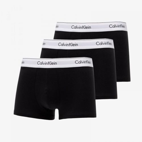 Calvin Klein Modern Cotton Stretch Trunk 3-Pack Black/ White L