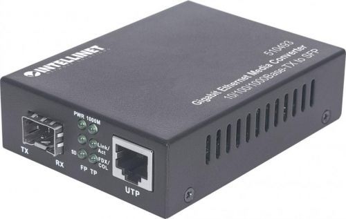Intellinet 510493 LAN, SFP síťový prvek media converter 1 GBit/s