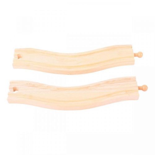 Bigjigs Rail Obloukové koleje 22 cm 2 ks