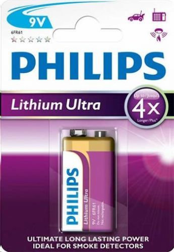 Philips baterie 9V Ultra lithium