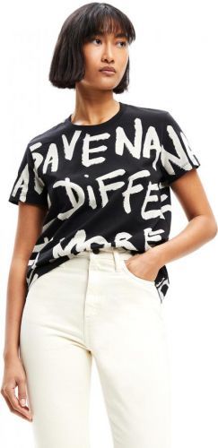 Desigual Dámské triko Ts Enya Regular Fit 22WWTK212000 XS